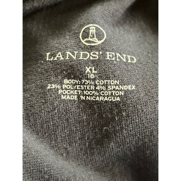 Lands’ End Women’s XL Pull-On Pants – Black - Picture 4 of 5